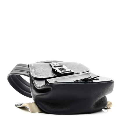 Christian Dior Grained Calfskin Mini Gallop Sling Bag Navy Blue 4 of 10
