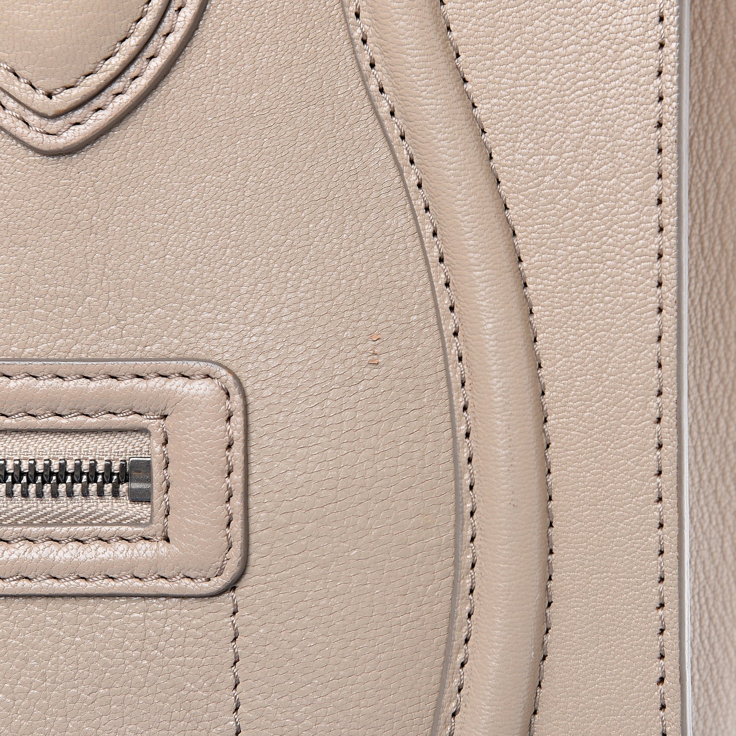 Goatskin Mini Luggage Sand