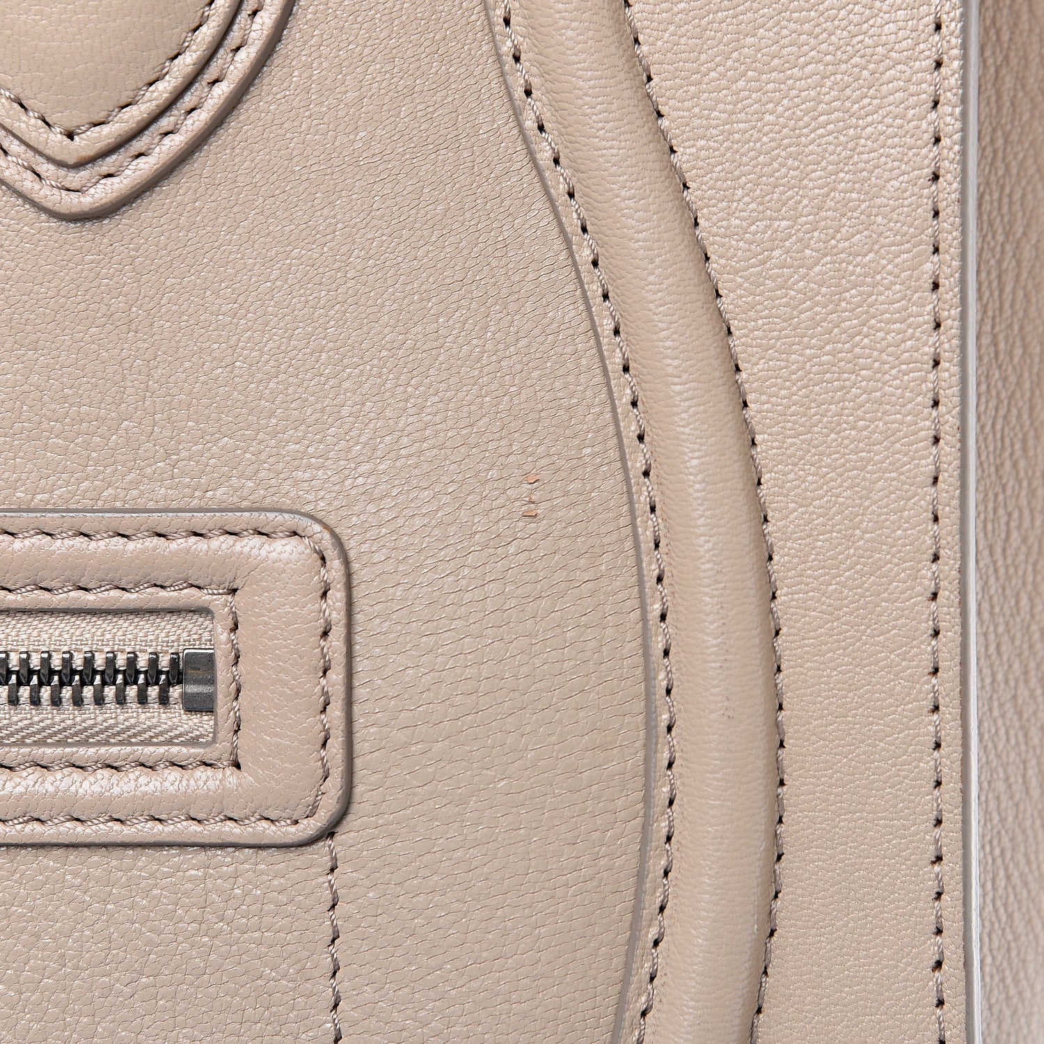 Celine Goatskin Mini Luggage Sand 15 of 19