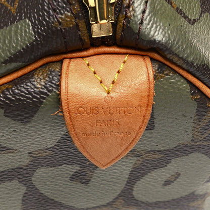Louis Vuitton Monogram Graffiti Speedy 30 Kaki 6 of 8