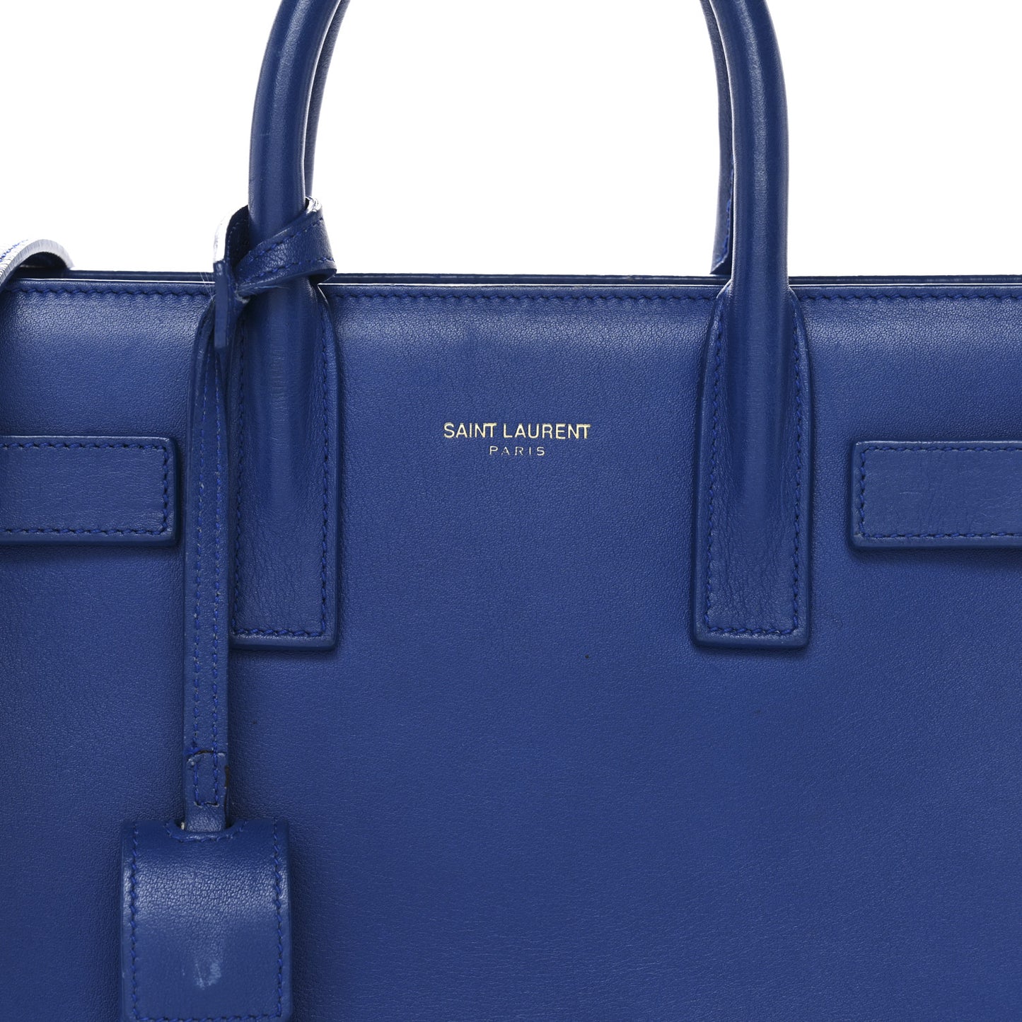 Calfskin Nano Sac De Jour Royal Blue