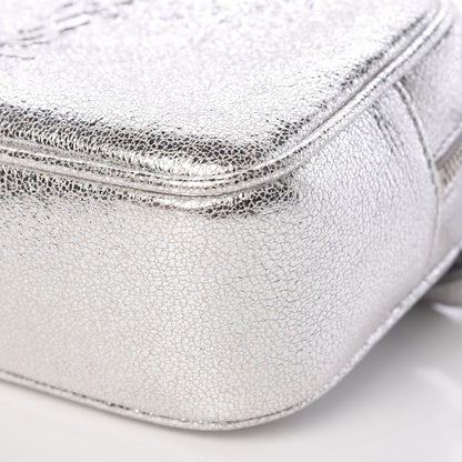 Saint Laurent Metallic Lambskin Monogram Lou Belt Bag Argento 9 of 9