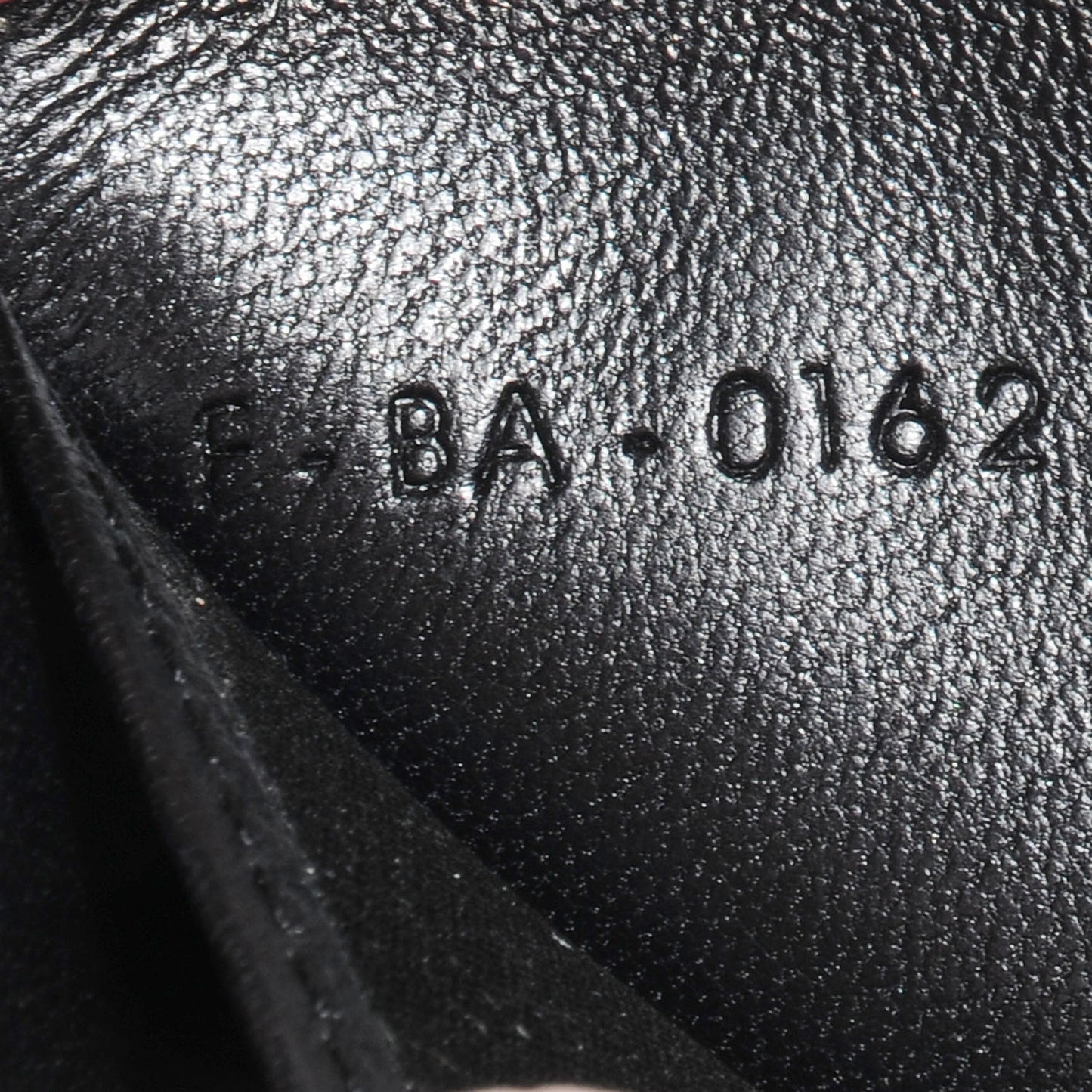 Drummed Calfskin Zip Around Wallet Navy