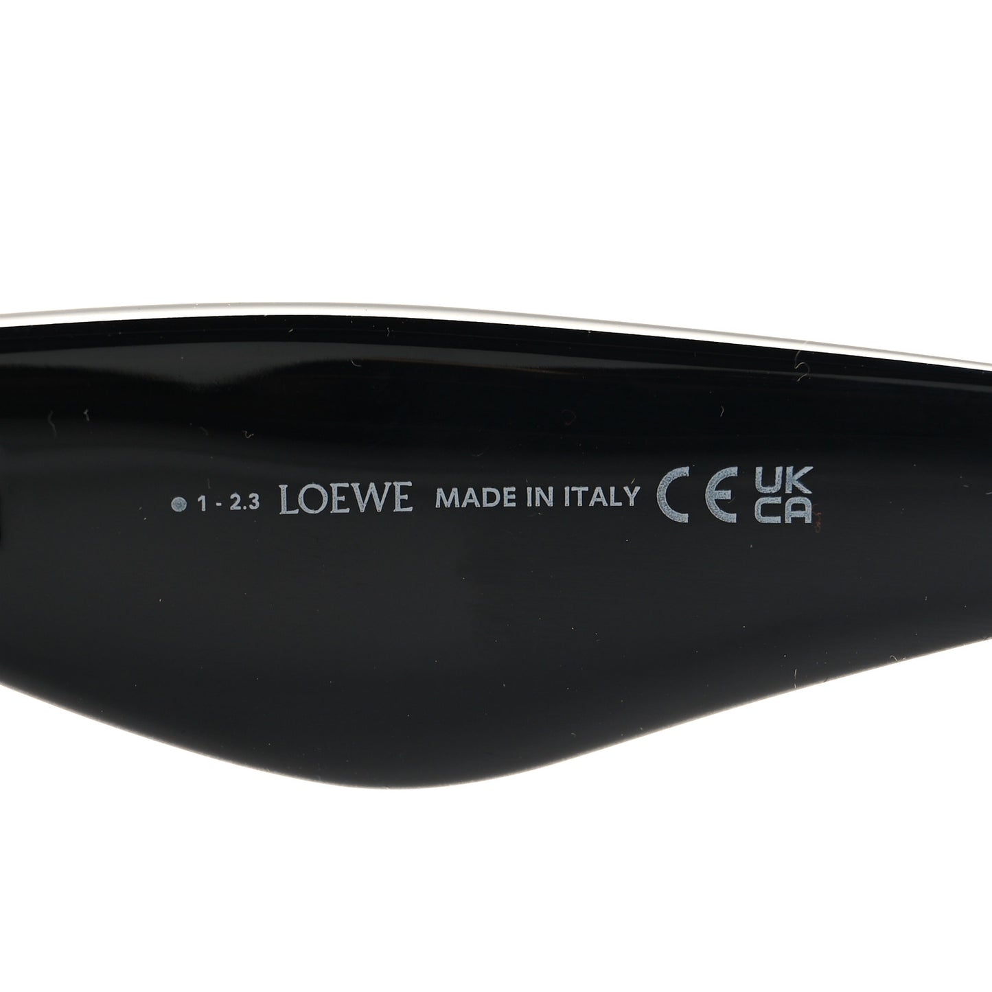 Acetate Inflated Cat-Eye Sunglasses LW40097I Black