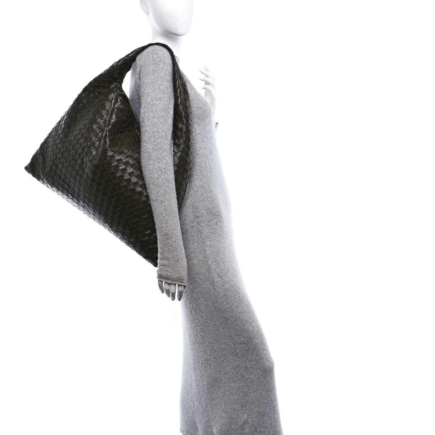 Calfskin Intrecciato Large Hop Fondant