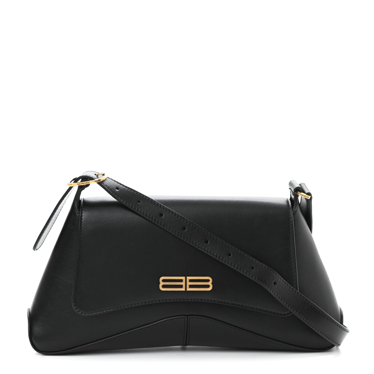 Box Calfskin Medium XX Flap Bag Black