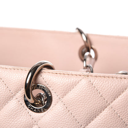 Chanel Caviar XL Grand Shopping Tote GST Light Pink 12 of 13