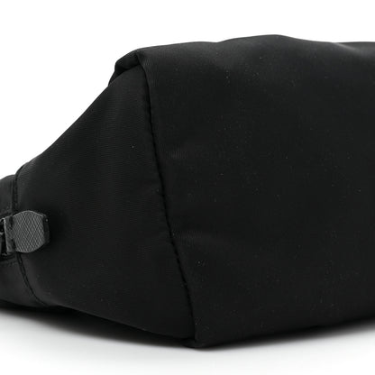 Prada Tessuto Nylon Saffiano Smalto Wristlet Black 8 of 8