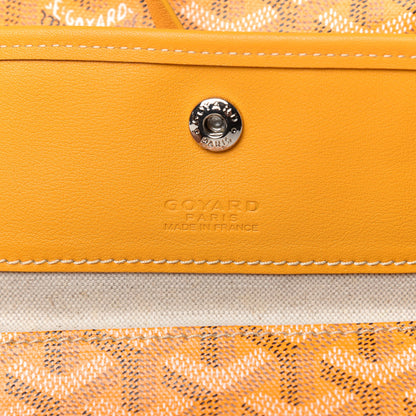 Goyard Goyardine Reversible Anjou PM Yellow 10 of 12