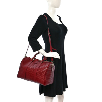 Gucci Microguccissima Medium Joy Boston Red 2 of 13