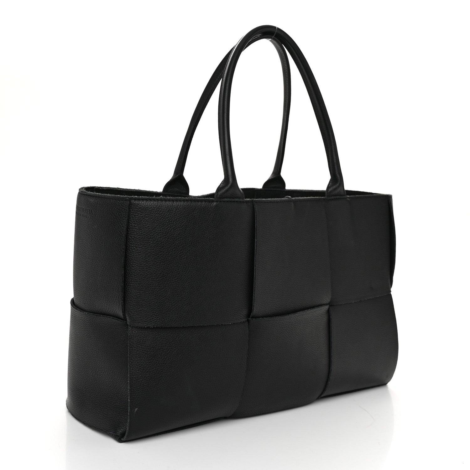 Bottega Veneta Nappa Maxi Intrecciato Arco Tote Black 4 of 12