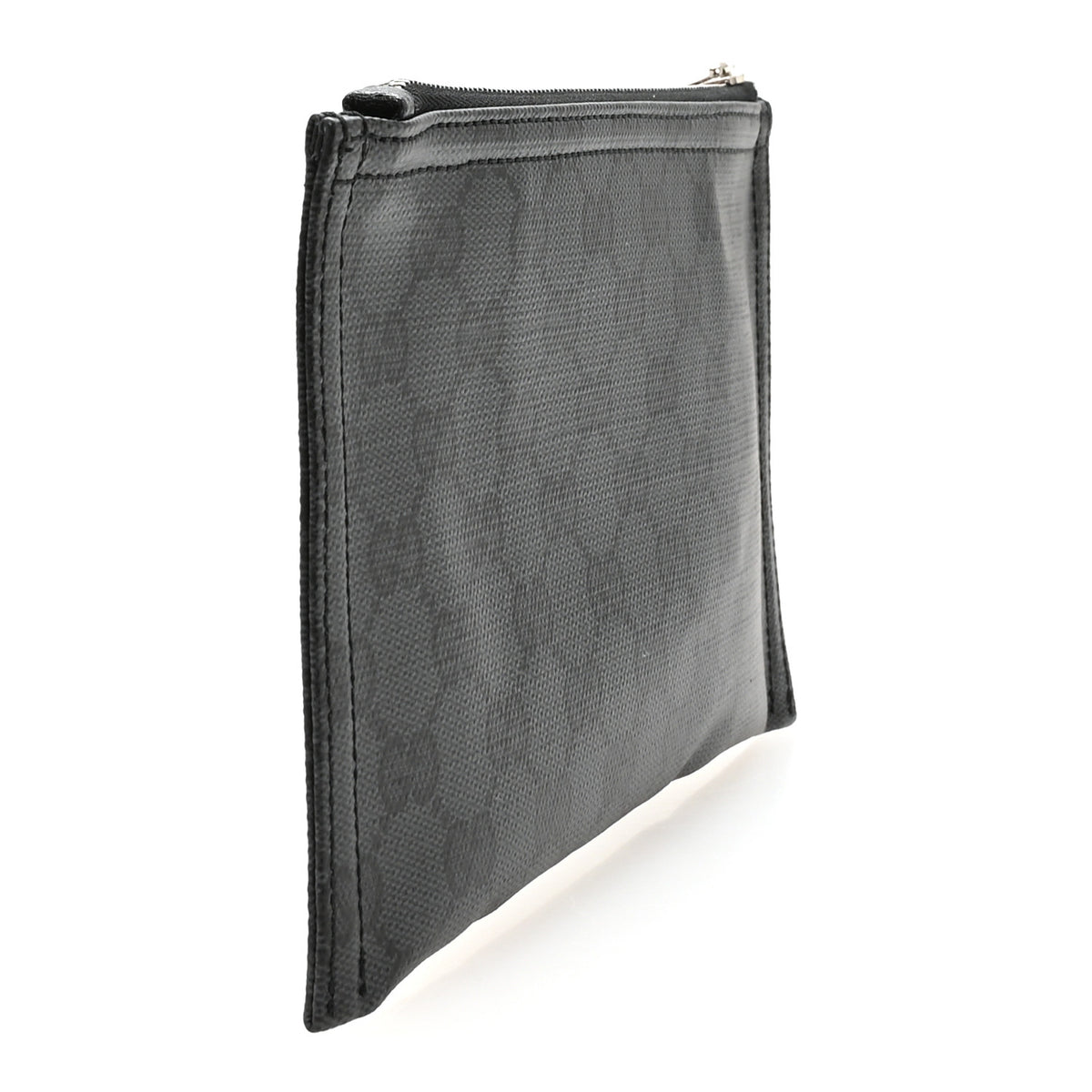Essence Classic Monogram Zip Pouch Black