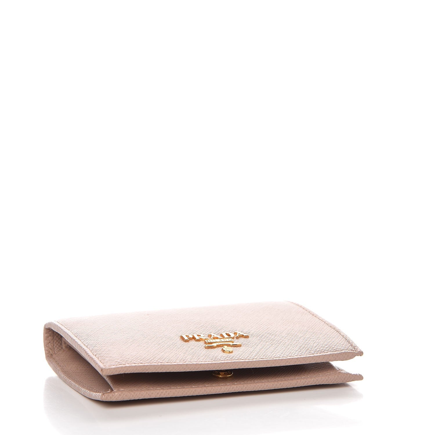 Prada Saffiano Metal Bi-Fold Wallet Cammeo 4 of 6