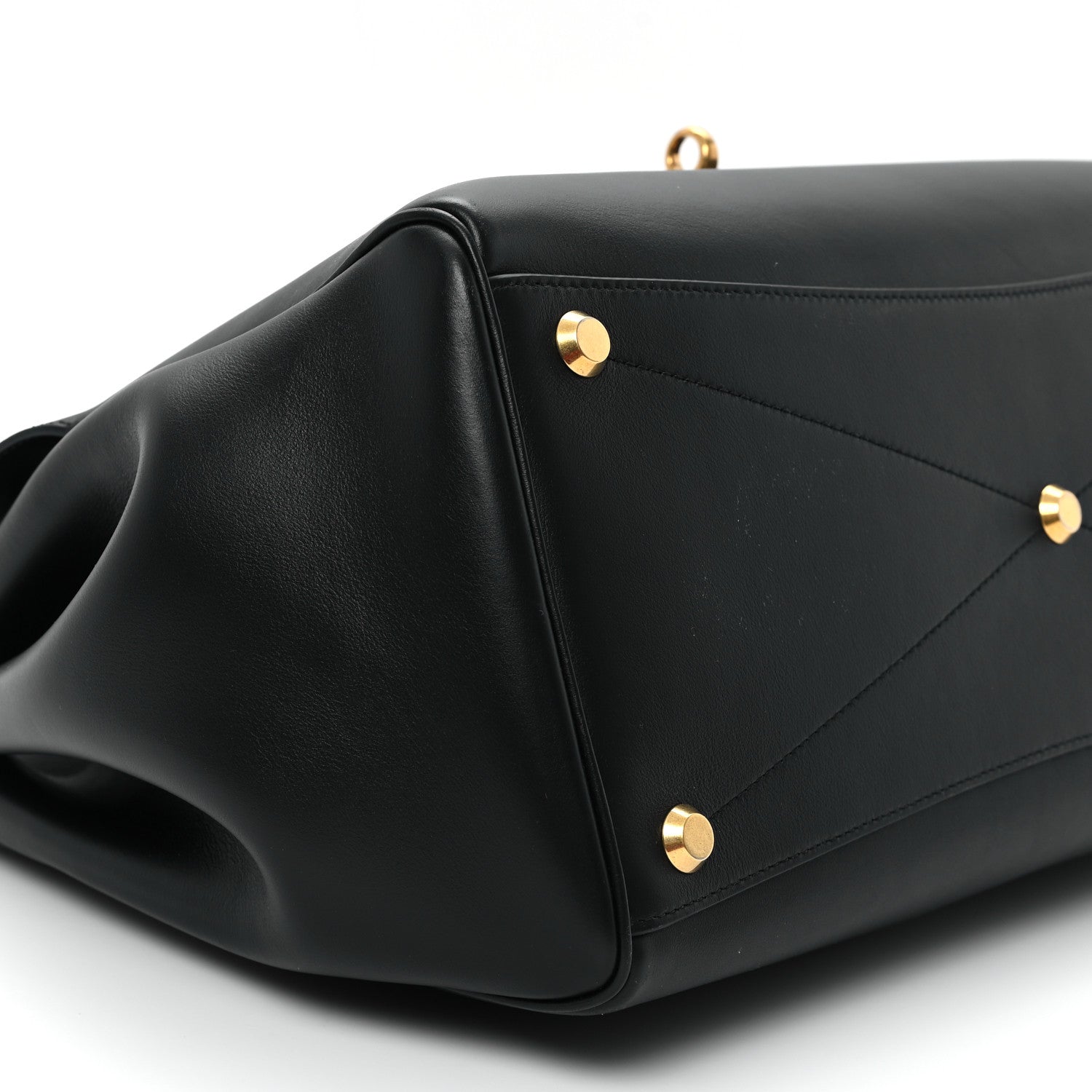 Balenciaga Smooth Calfskin Medium Bel Air Carry All Bag Black 8 of 10