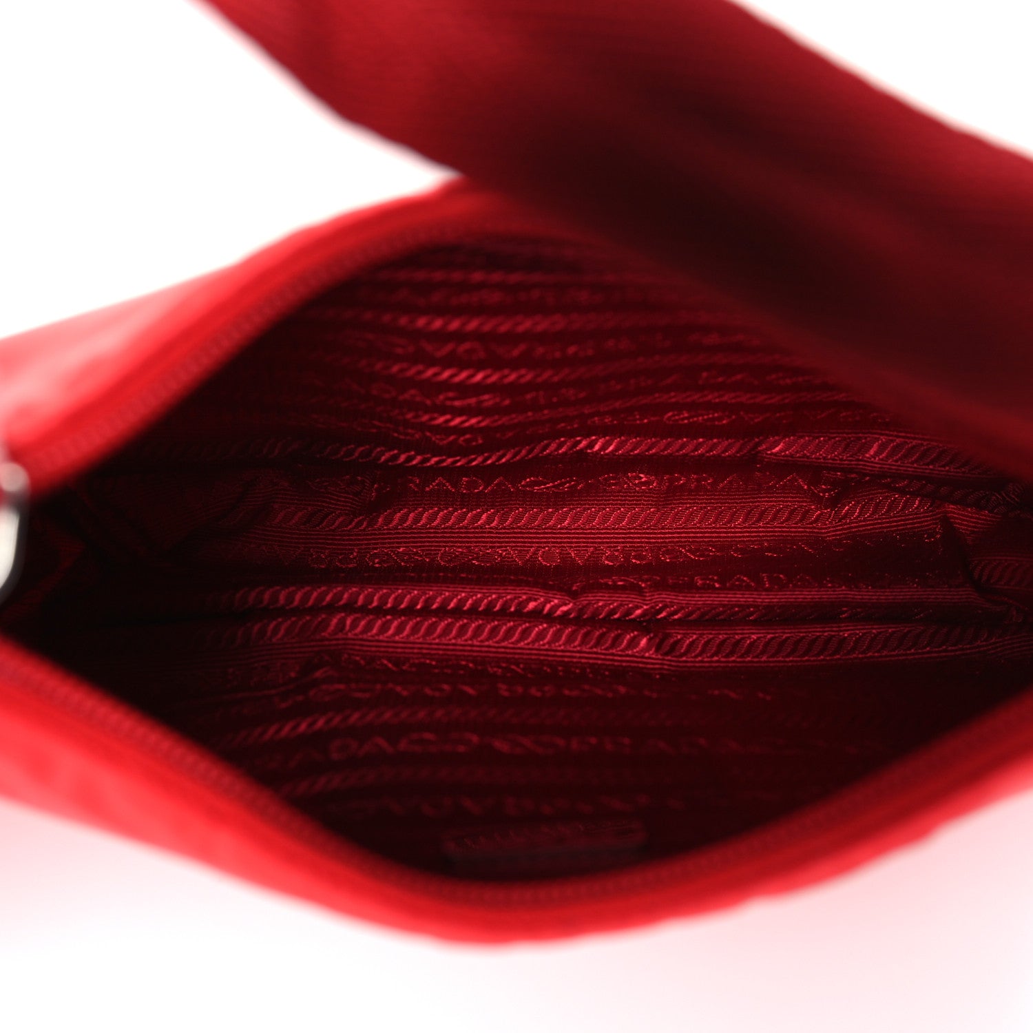 Prada Tessuto Nylon Mini Re-Edition 2000 Bag Rosso 5 of 8
