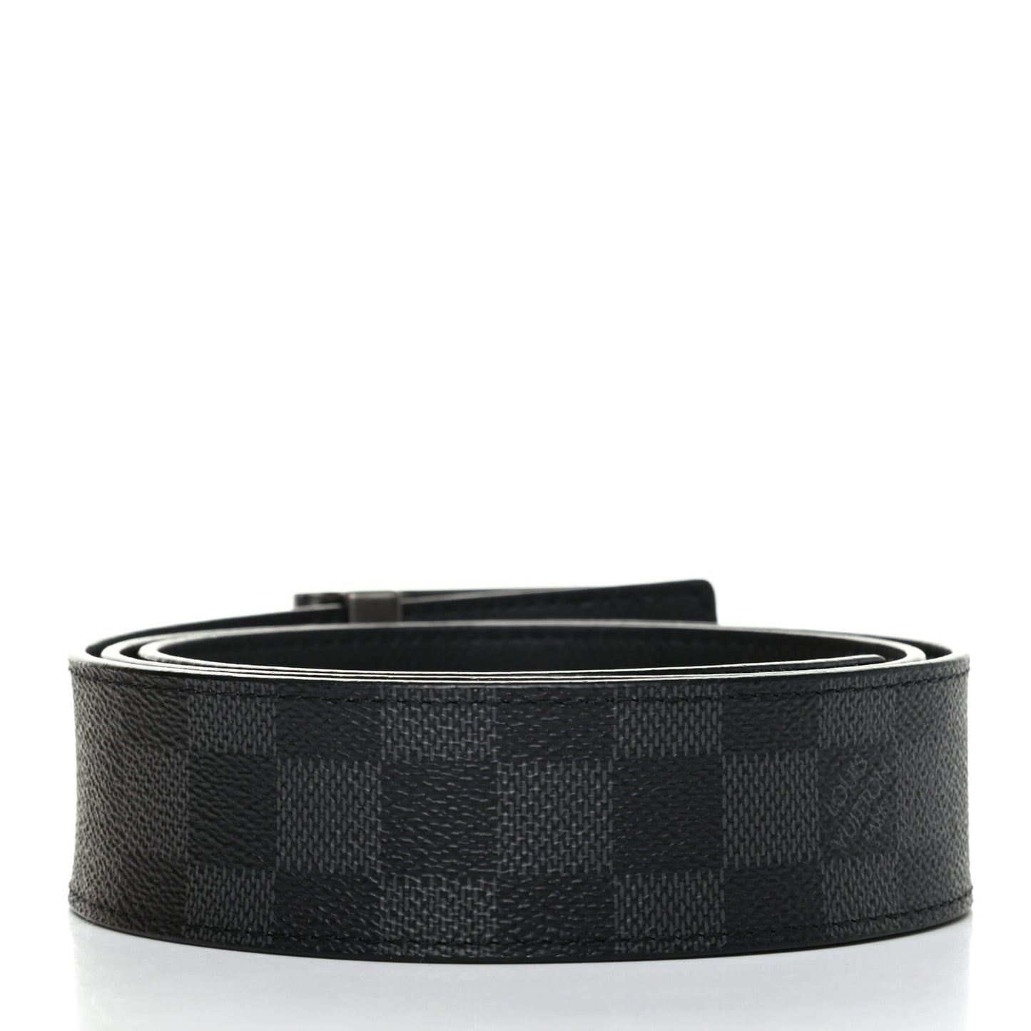 Damier Graphite Infini Neo Inventeur 40mm Reversible Belt 95 38 Black