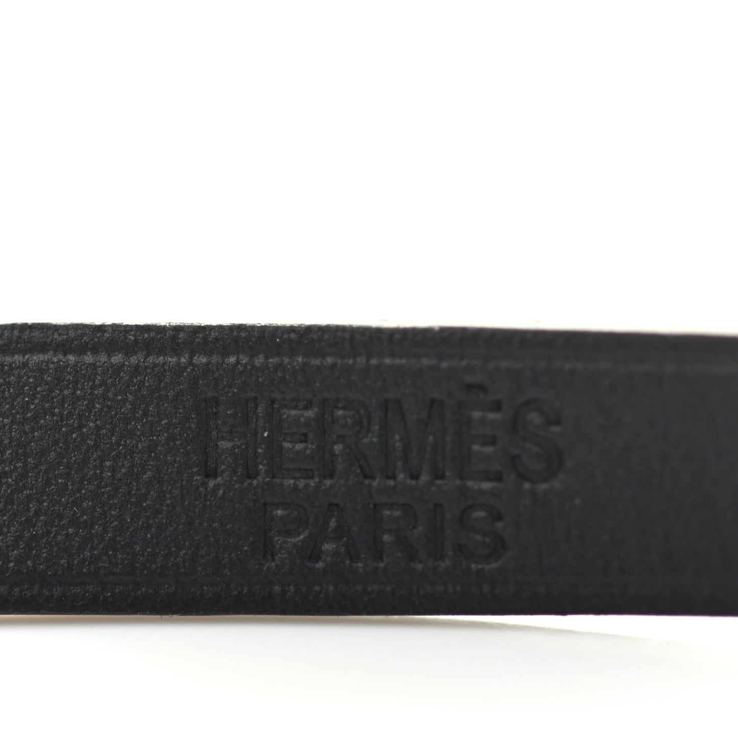 Chamonix Tadelakt Behapi Double Tour Reversible Bracelet T1 Black Fauve