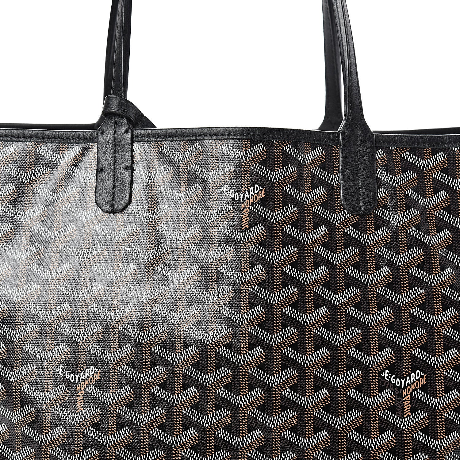 Goyard Goyardine Saint Louis PM Black 8 of 16