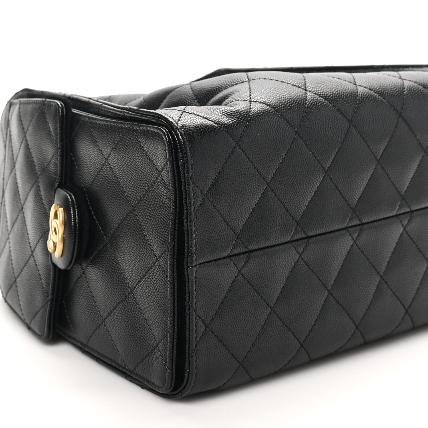 Chanel Caviar Quilted Small Chanel 25 Handbag Black 9 of 11