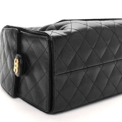 Chanel Caviar Quilted Small Chanel 25 Handbag Black 9 of 11
