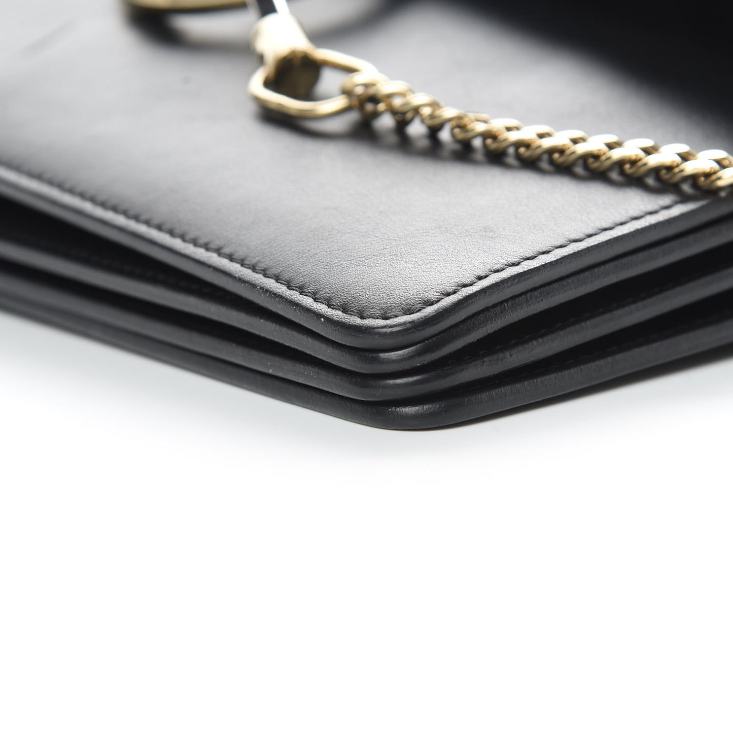 Suede Calfskin Medium Faye Shoulder Bag Black