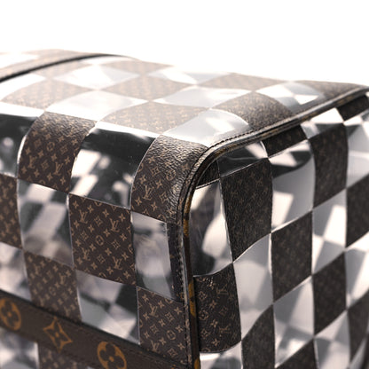 Louis Vuitton PVC Monogram Chess Keepall Bandouliere 50 8 of 10