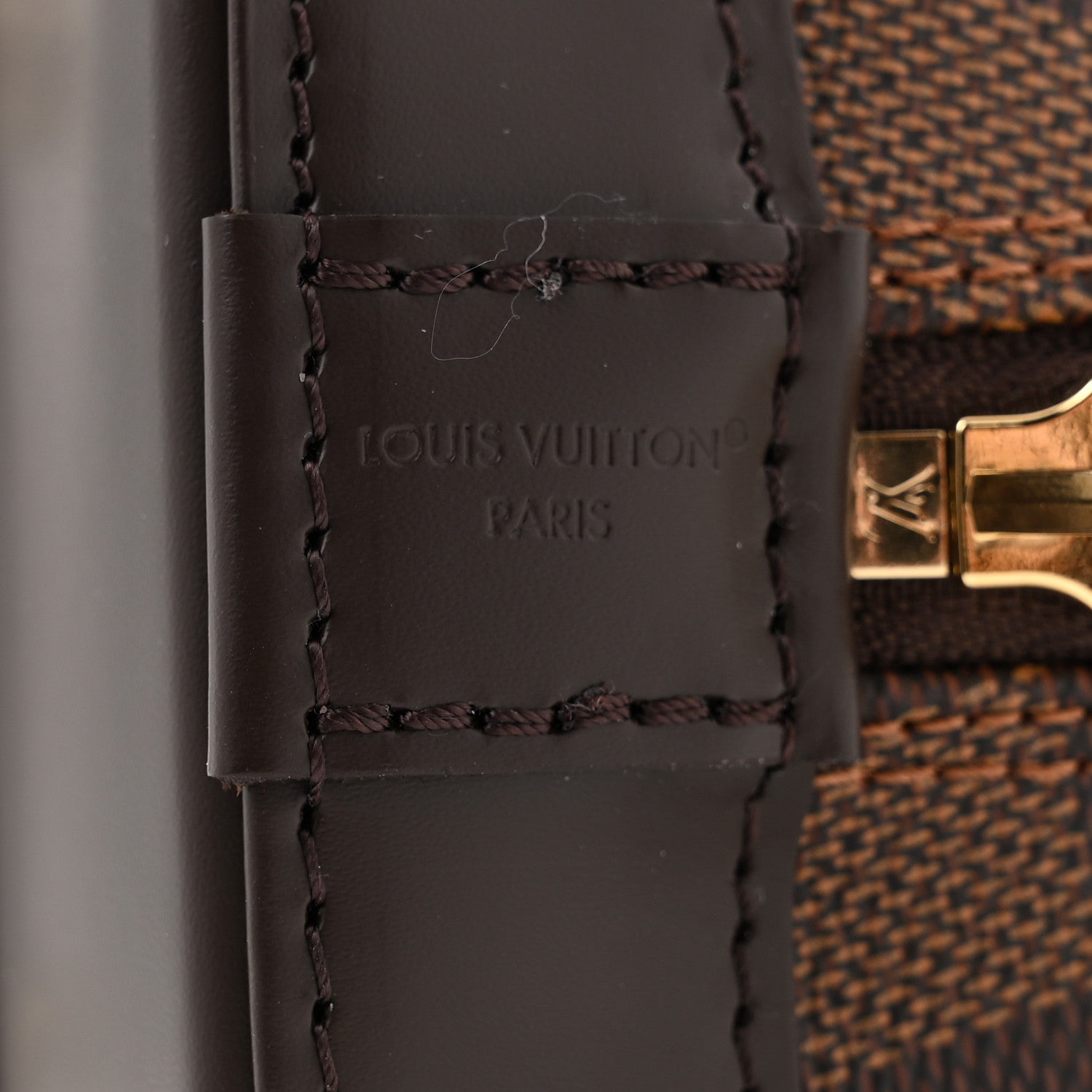 Louis Vuitton Damier Ebene Alma BB 6 of 10