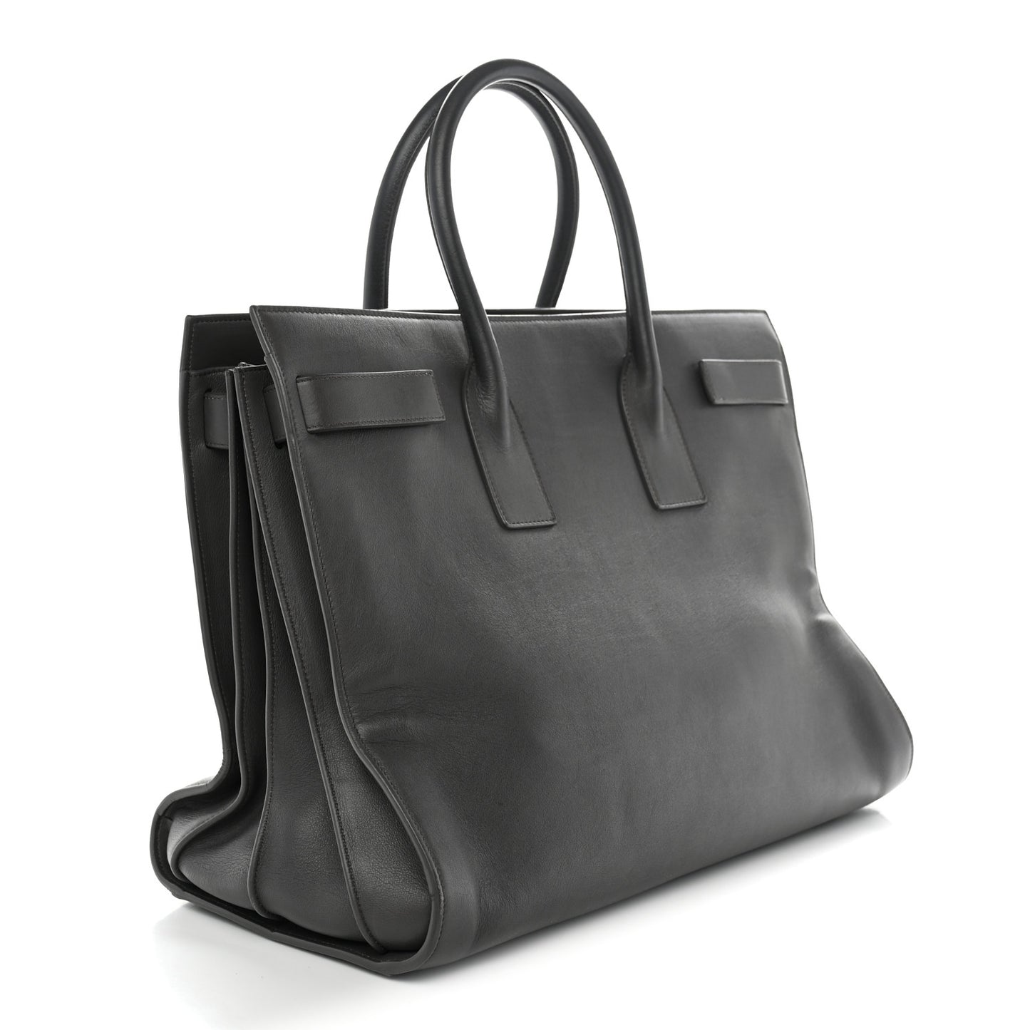 Calfskin Large Sac de Jour Carryall Grey