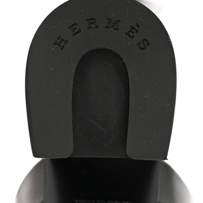 Hermes Nappa Gaby 60 Sandal 37.5 Black 9 of 10