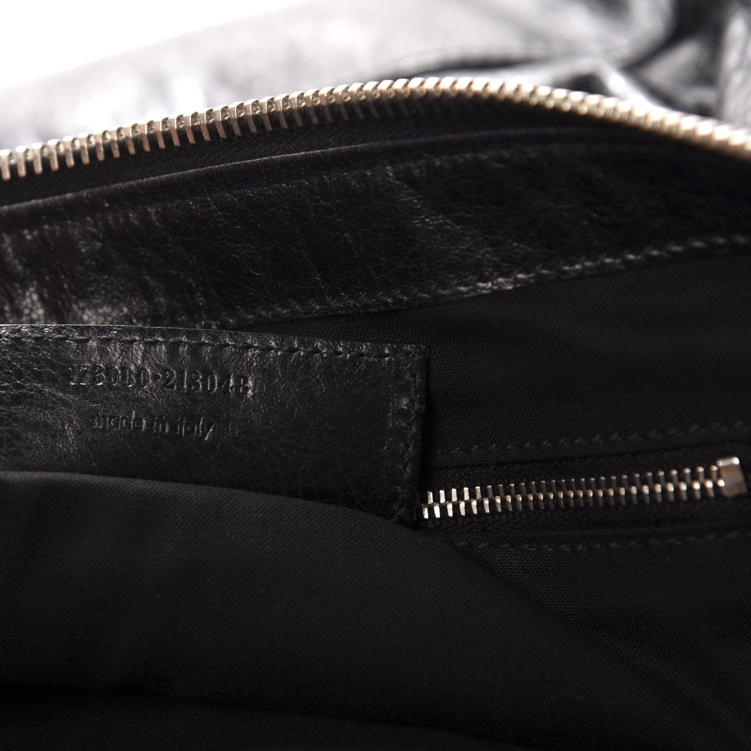 Balenciaga Agneau Giant 21 Silver Hardware Work Black 8 of 15