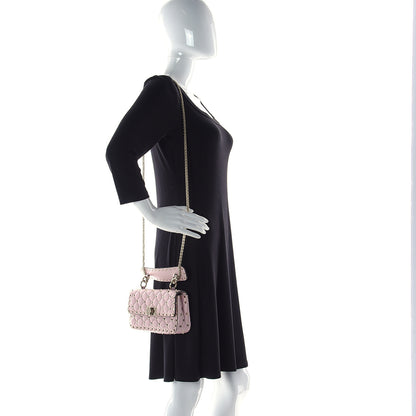 Valentino Garavani Nappa Small Rockstud Spike Shoulder Bag Water Rose 2 of 9