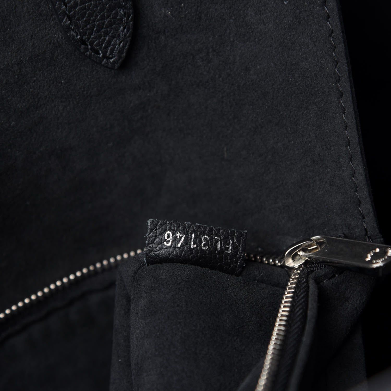 Louis Vuitton Calfskin Lockme Cabas Black 9 of 10