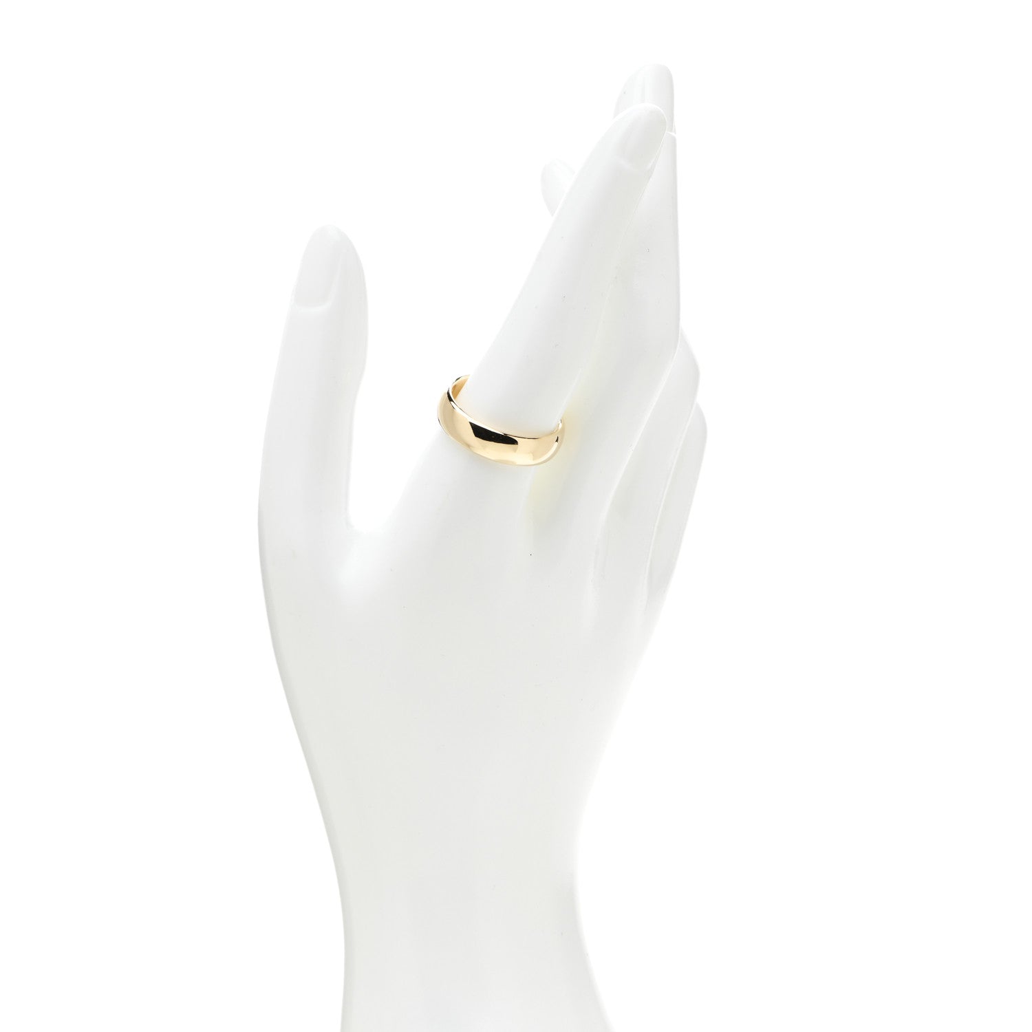 Tiffany 18K Yellow Gold 6mm Classic Wedding Band Ring 62 10 2 of 5