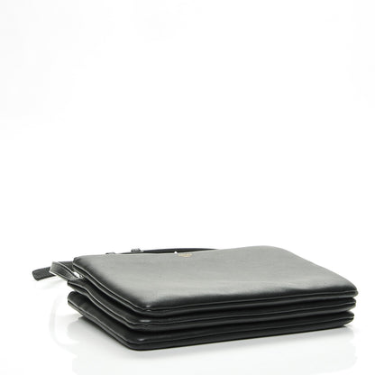 Celine Lambskin Small Trio Crossbody Bag Black 4 of 7