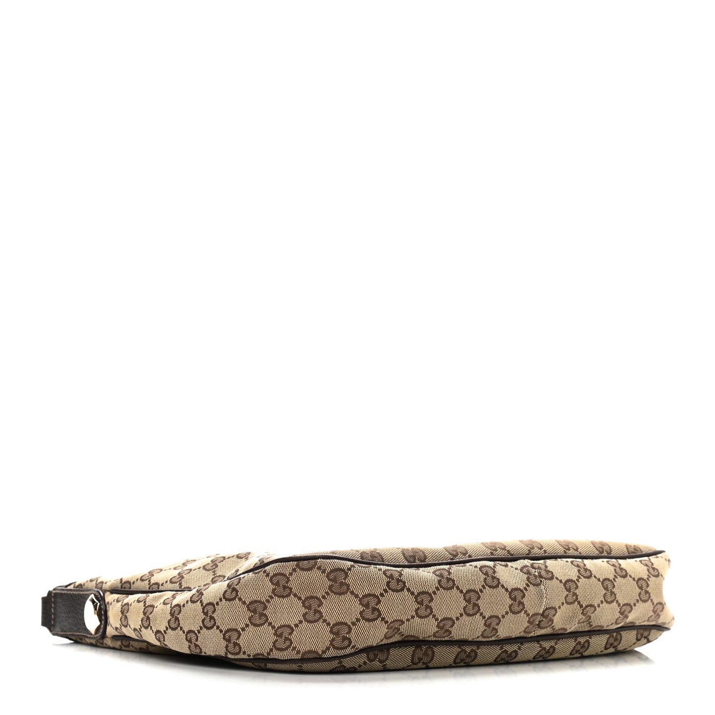GG Monogram Medium Charmy Hobo Dark Brown
