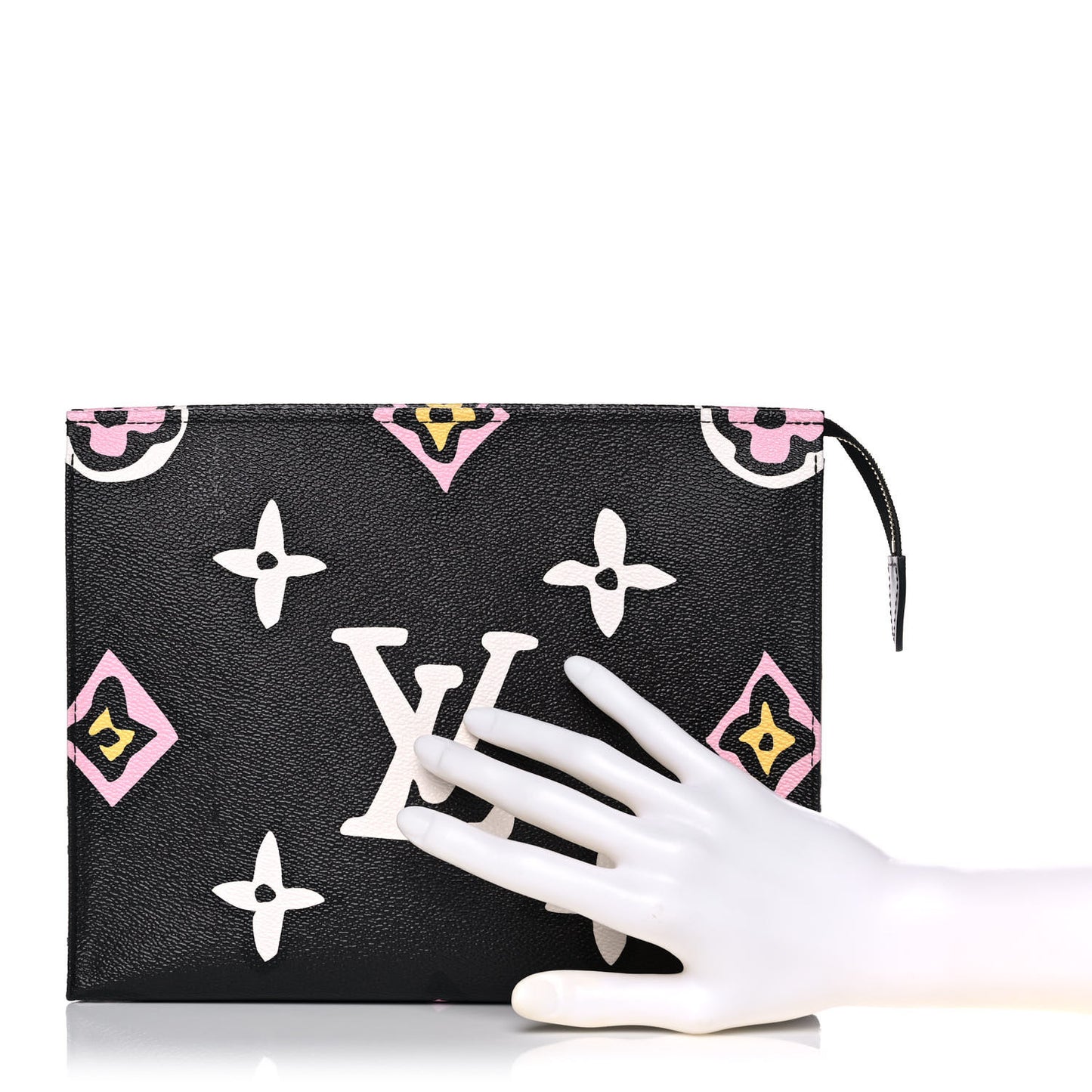 Monogram Giant Wild At Heart Toiletry Pouch 26 Black