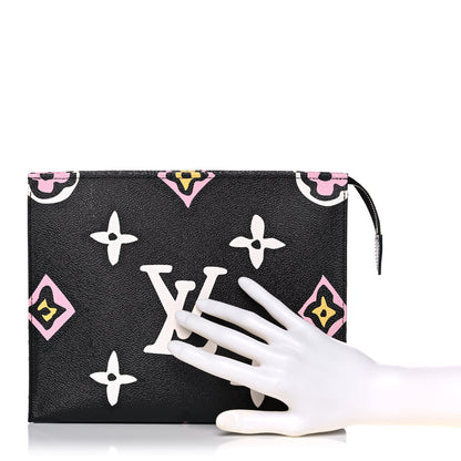 Louis Vuitton Monogram Giant Wild At Heart Toiletry Pouch 26 Black 2 of 9