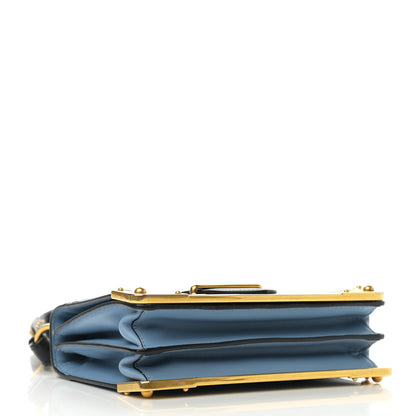 Prada City Calf Saffiano Cahier Bag Astrale Black 4 of 9