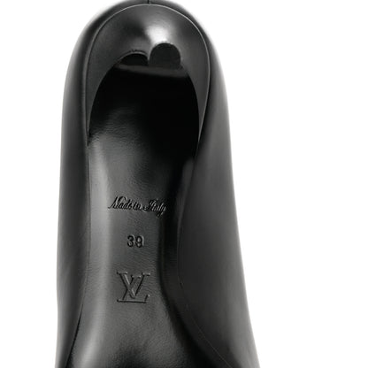 Louis Vuitton Calfskin Cherie Pumps 39 Black 7 of 7