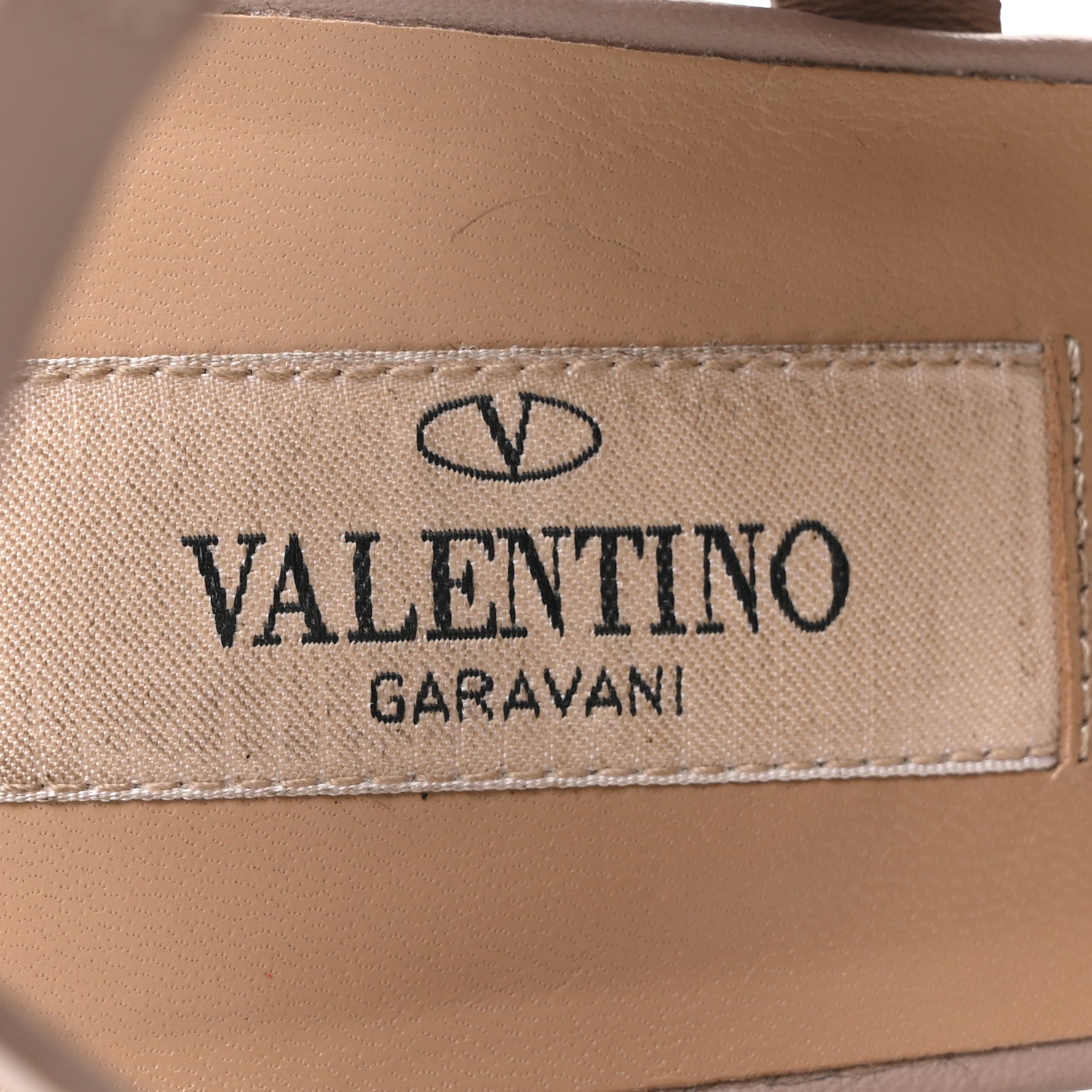 Valentino Garavani Calfskin Rockstud 60mm City Sandals 38 Poudre 8 of 8