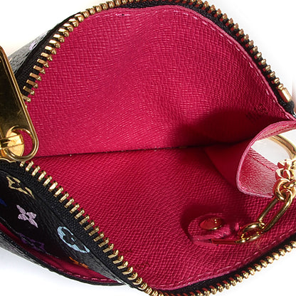 Louis Vuitton Monogram Multicolor Key Pouch Black Grenade 5 of 7