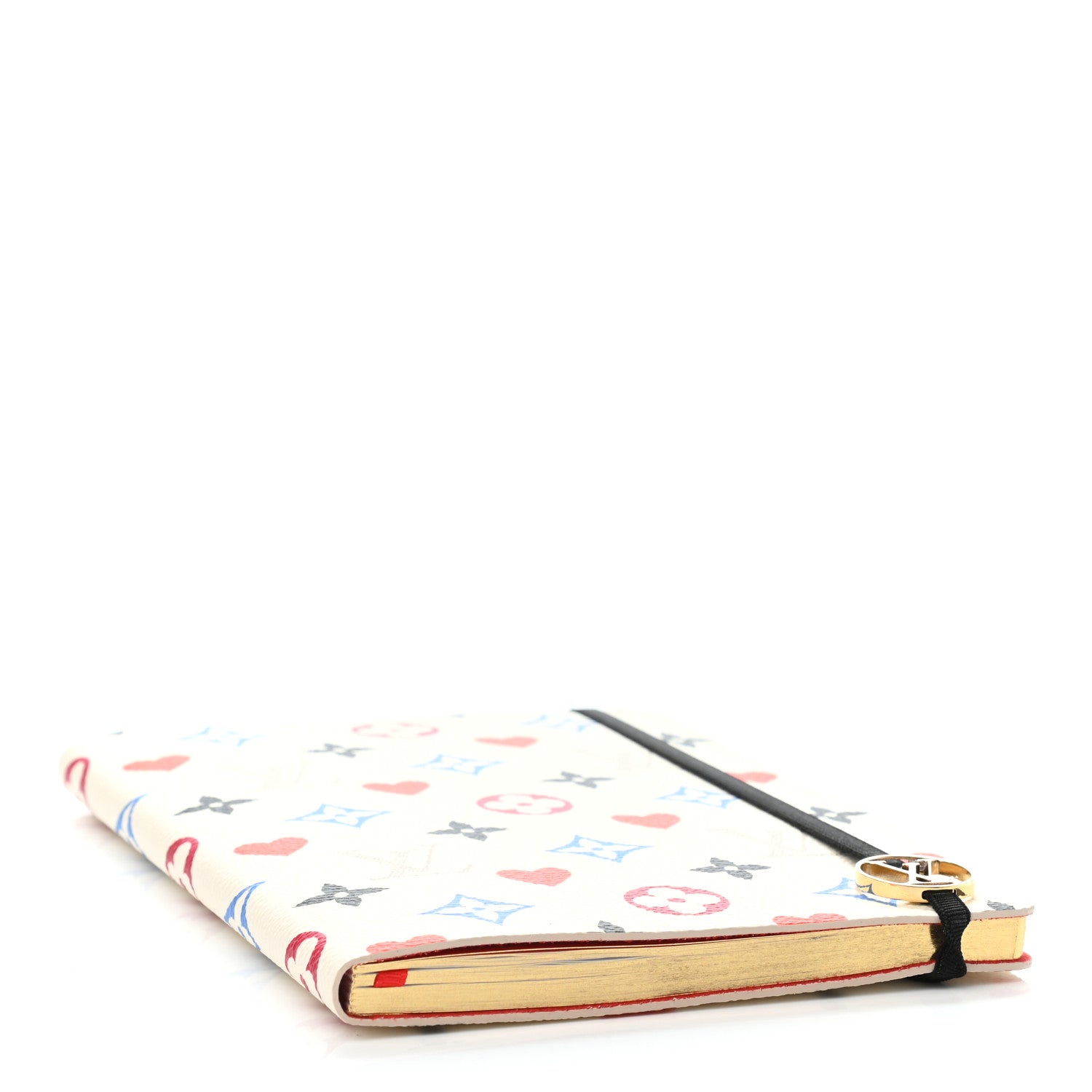 Louis Vuitton Game On Clemence Notebook MM White 3 of 4