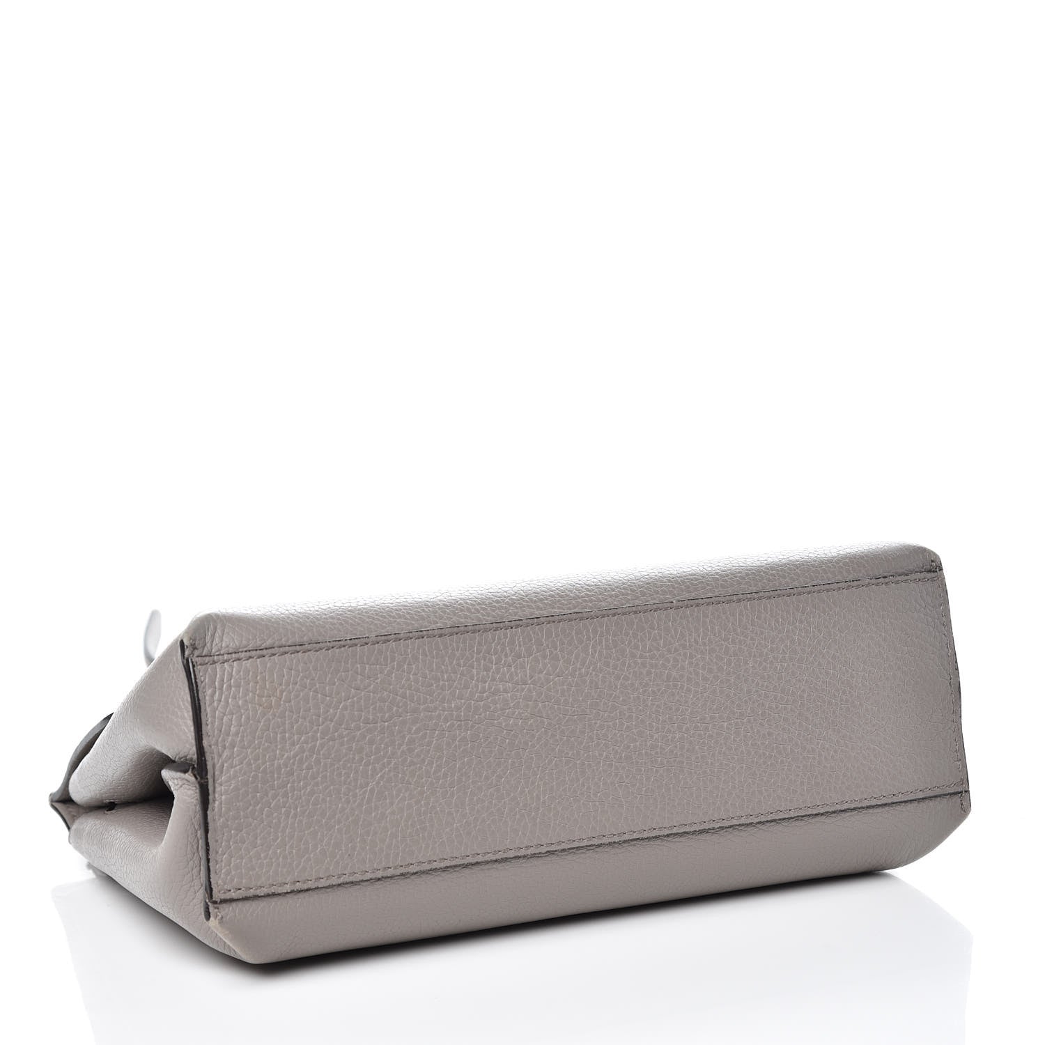 Gucci Cellarius Calfskin Small Bamboo Daily Top Handle Bag Storm Grey 4 of 13
