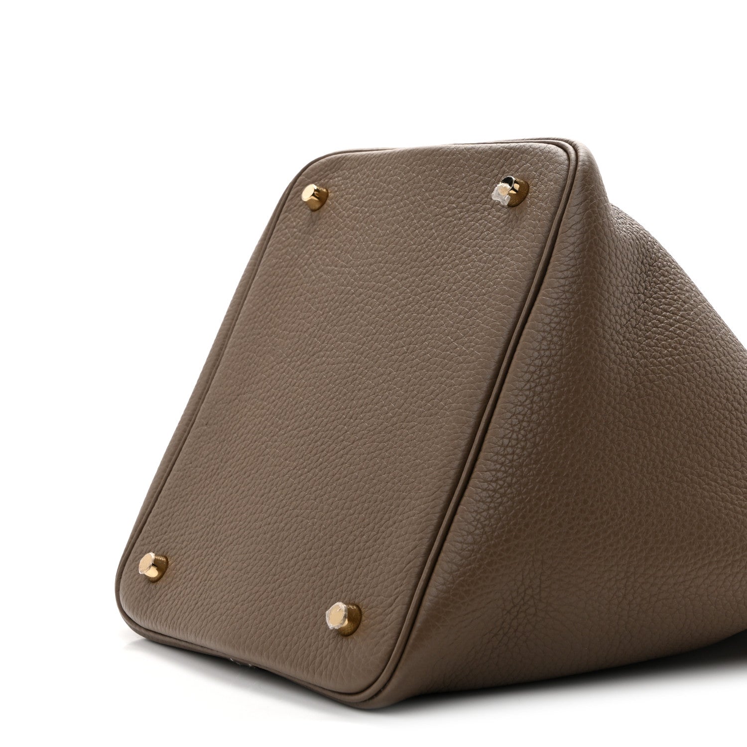 Hermes Taurillon Clemence Picotin Lock 22 MM Etoupe 10 of 12