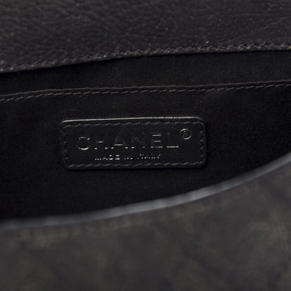 Chanel Calfskin Coco Twin Large Flap Black 10 of 13