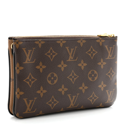 Louis Vuitton Reverse Monogram Giant Double Zip Pochette 3 of 6