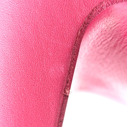 Saint Laurent Calfskin Tribute 105 Platform Sandals 38 Fuchsia 13 of 19