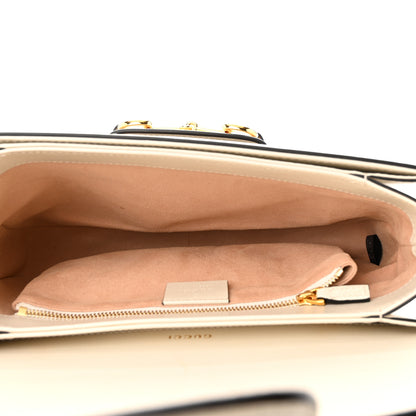 Gucci GG Supreme Monogram Horsebit 1955 Shoulder Bag Beige Mystic White 5 of 10