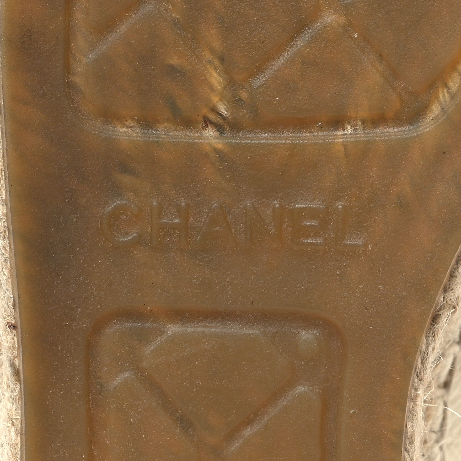Chanel Lambskin CC Espadrilles 39 White 8 of 9