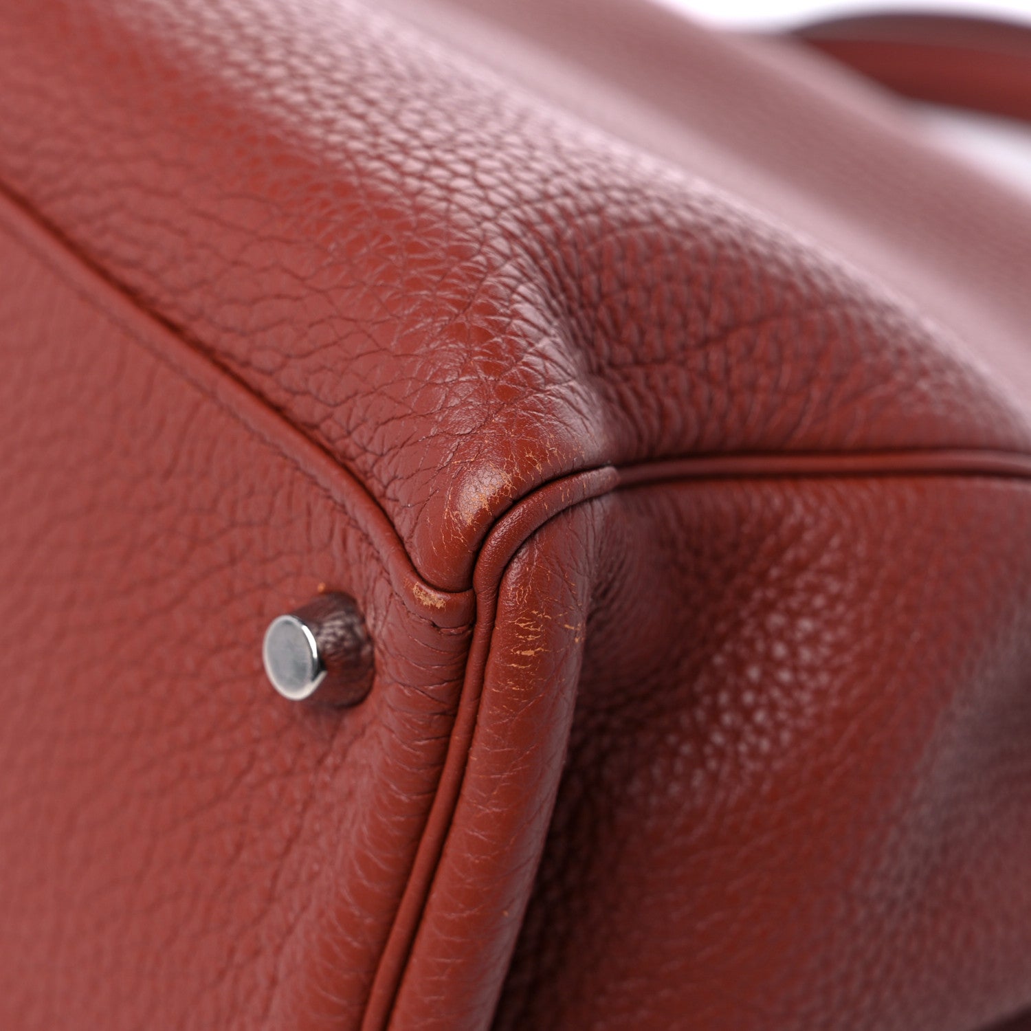 Hermes Togo Kelly Retourne 35 Brique 11 of 14